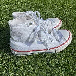 Converse Chuck Taylor All Star High-Top sneakers in optical white canvas